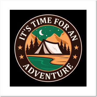 It's time for an adventure Posters and Art